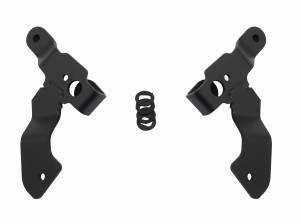 Go Rhino - Go Rhino Jeep Wrangler JL, JLU & JT Windshield Cowl Mount for 3" X 3" Dual Cube Offset 730231T - Image 4
