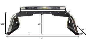 Go Rhino - Go Rhino Sport Bar 2.0 Complete Kit 911600PS - Image 3