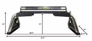Go Rhino - Go Rhino Sport Bar 2.0 Complete Kit 915600PS - Image 1