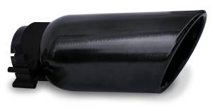 Go Rhino - Go Rhino Black Powder Coated Stainless Steel Exhaust Tip GRT22536B - Image 1