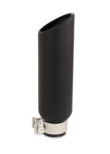Go Rhino - Go Rhino Black Powder Coated Stainless Steel Exhaust Tip GRT25414B - Image 1