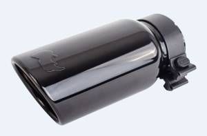 Go Rhino - Go Rhino Black Chrome Stainless Steel Exhaust Tip GRT3414BC - Image 1