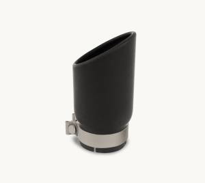 Go Rhino - Go Rhino Black Powder Coated Stainless Steel Exhaust Tip GRT4510B - Image 1