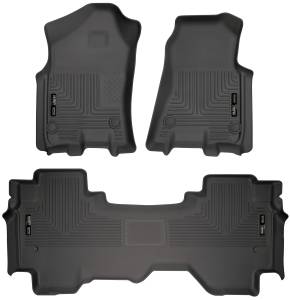 Husky Liners - Husky Liners Front & 2nd Seat Floor Liners;Front & 2nd Seat Floor Liners 94011 - Image 1