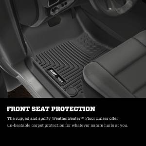 Husky Liners - Husky Liners Front & 2nd Seat Floor Liners;Front & 2nd Seat Floor Liners 94011 - Image 2