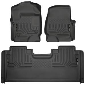 Husky Liners - Husky Liners Front & 2nd Seat Floor Liners;Front & 2nd Seat Floor Liners 94071 - Image 1