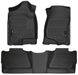 Husky Liners - Husky Liners Front & 2nd Seat Floor Liners (Footwell Coverage) 98201 - Image 1