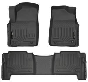 Husky Liners - Husky Liners Front & 2nd Seat Floor Liners 98611 - Image 1