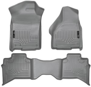 Husky Liners - Husky Liners Front & 2nd Seat Floor Liners;Front & 2nd Seat Floor Liners 99012 - Image 1