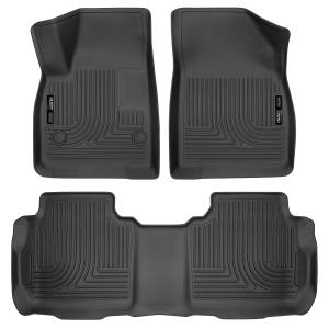 Husky Liners - Husky Liners Front & 2nd Seat Floor Liners;Front & 2nd Seat Floor Liners 99141 - Image 1