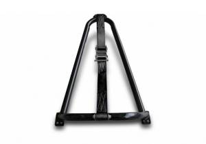 N-Fab - N-Fab Gloss Black Bed Mounted Tire Carrier w/ Black Strap BM1TCBK - Image 1