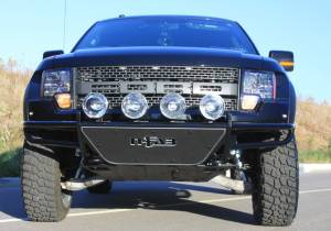 N-Fab - N-Fab RSP PreRunner Front Bumper - Direct Fit (2-38" Rigid E)-07-13 Silv1500-GlossBlk C072LRSP - Image 2