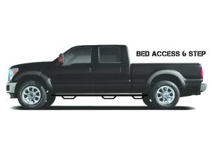 N-Fab - N-Fab Nerf Step-W2W w/Bed Acs(3Stps)-14-18(19Leg/Lim)Silv/Sierra1500 6'6"Dbl-GlossBlk C1495QC-6 - Image 6