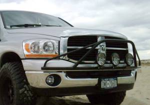N-Fab - N-Fab Light Mounting - Pre-Runner Light Bar - 02-08 Ram 1500/02-03 2500/3500-Gloss Blk D023LH - Image 4
