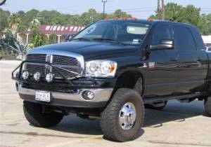 N-Fab - N-Fab Light Mounting - Pre-Runner Light Bar - 02-08 Ram 1500/02-03 2500/3500-Gloss Blk D023LH - Image 5