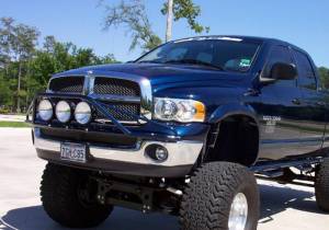N-Fab - N-Fab Light Mounting - Pre-Runner Light Bar - 02-08 Ram 1500/02-03 2500/3500-Gloss Blk D023LH - Image 6