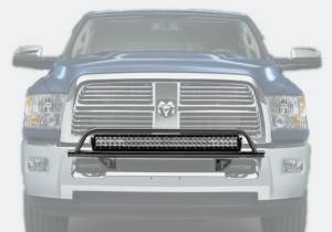 N-Fab - N-Fab Light Mounting - Off-Road Light Bar (1-30")-04-18(19Classic)Ram25/3500-TX Blk D0430OR-TX - Image 2