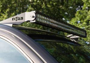 N-Fab - N-Fab Light Mounting - Roof Mounts-(1-50Ser)-09-18(19-21Cl)Ram1500/10-14 25/3500-GlBlk D0950LR - Image 3