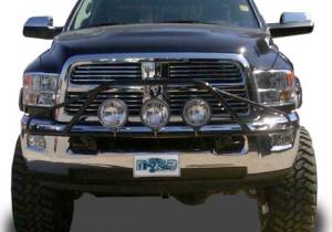 N-Fab - N-Fab Light Mounting - Pre-Runner Light Bar - 10-19 Ram 2500/3500 - TX Blk D103LH-TX - Image 3