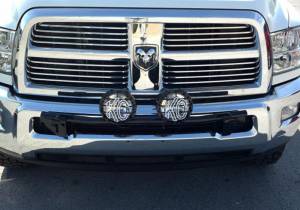 N-Fab - N-Fab Light Mounting - Light Bar (4-9") - 10-19 Ram 2500/3500 - Gloss Blk D104LB - Image 5