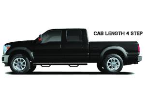 N-Fab - N-Fab Nerf Step - Cab Len (1 Stp) - 94-01 Ram 1500/94-02 2500/3500 Club - Gloss Blk D9773XC - Image 3