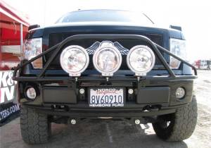 N-Fab - N-Fab Light Mounting - Pre-Runner Light Bar - 09-14 F150 - Gloss Blk F093LH - Image 2