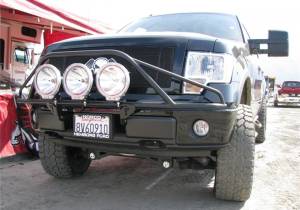 N-Fab - N-Fab Light Mounting - Pre-Runner Light Bar - 09-14 F150 - Gloss Blk F093LH - Image 3