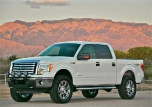 N-Fab - N-Fab Light Mounting - Light Bar (4-9") - 09-14 F150 - Gloss Blk F094LB - Image 2