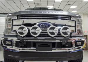 N-Fab - N-Fab Light Mounting - Light Bar (4-9) - 17-21 Raptor - Gloss Blk F184LB - Image 2