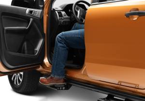 N-Fab - N-Fab RKR Step Sys - Cab Len (2 Stp Mnts/2 Stps) - 19 Ranger 5' SuperCrew - TX Blk F194RKRCCS4 - Image 3