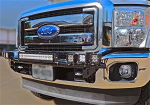 N-Fab - N-Fab Light Mounting - Light Bar (1-30") w/Multi-Mnt - 99-07 F250/350 - TX Blk F9930LD-TX - Image 2