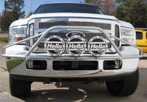N-Fab - N-Fab Light Mounting - Pre-Runner Light Bar - 99-07 F250/350/Excursion - Gloss Blk F99350LH - Image 3