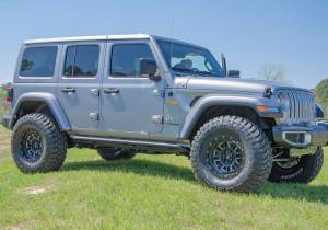N-Fab - N-Fab RKR Rails - Cab Len (2 Steps) - 18-21 Wrangler JL 4Dr - TX Blk J184RKR - Image 6