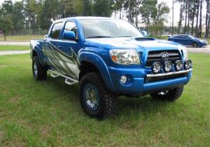 N-Fab - N-Fab Light Mounting - Light Bar (4-9") - 05-11 Tacoma - Gloss Blk T054LB - Image 5