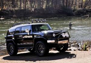 N-Fab - N-Fab Light Mounting - Pre-Runner Light Bar - 06-18 FJ Cruiser - TX Blk T062LH - Image 6