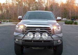 N-Fab - N-Fab Light Mounting - Pre-Runner Light Bar - 07-13 Tundra - Gloss Blk T073LH - Image 2