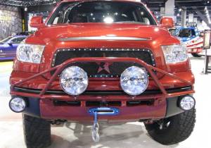 N-Fab - N-Fab Light Mounting - Pre-Runner Light Bar - 07-13 Tundra - Gloss Blk T073LH - Image 6