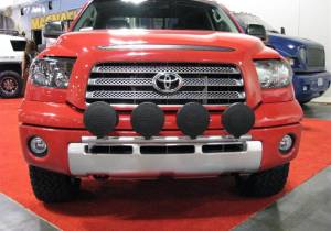 N-Fab - N-Fab Light Mounting - Light Bar (4-9") - 07-13 Tundra - Gloss Blk T074LB - Image 2