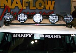 N-Fab - N-Fab Light Mounting - Roof Mounts - (1-30") - Front - 06-14 FJ Cruiser - TX Blk TFJ5FLR - Image 1