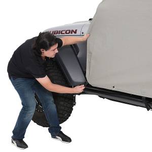 Smittybilt - Smittybilt JL Cab Cover Gray W/Door Flaps 4-Door 1071 - Image 5