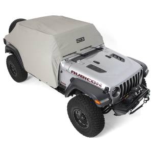 Smittybilt - Smittybilt JL Cab Cover Gray W/Door Flaps 4-Door 1071 - Image 7