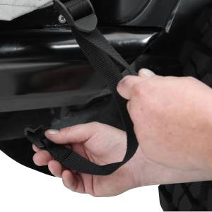 Smittybilt - Smittybilt JL Cab Cover Gray W/Door Flaps 4-Door 1071 - Image 10