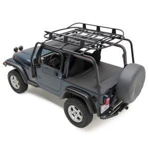 Smittybilt - Smittybilt Rugged Rack Roof Basket - 50" X 70" - 250 Lb Rating - Black 17185 - Image 4