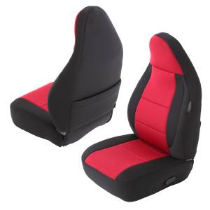 Smittybilt - Smittybilt NEOPRENE SEAT COVER SET FRONT/REAR - RED 03-06 TJ 471330 - Image 2