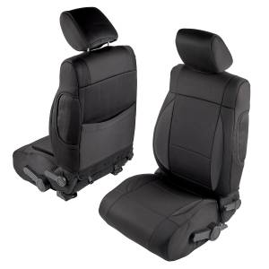 Smittybilt - Smittybilt NEOPRENE SEAT COVER SET FRONT/REAR - BLACK 07-12 JK 2DR 471401 - Image 3