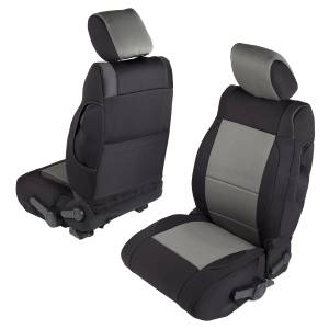 Smittybilt - Smittybilt NEOPRENE SEAT COVER SET FRONT/REAR - CHARCOAL 07-12 JK 2DR 471422 - Image 2