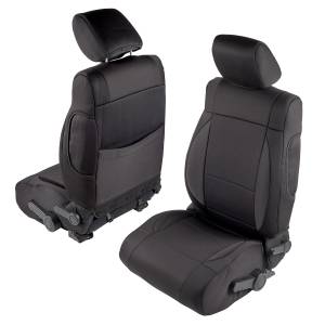 Smittybilt - Smittybilt NEOPRENE SEAT COVER SET FRONT/REAR - BLACK 07 JK 4DR 471801 - Image 2