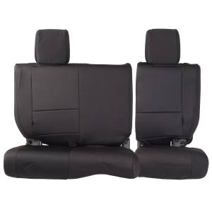 Smittybilt - Smittybilt NEOPRENE SEAT COVER SET FRONT/REAR - BLACK 07 JK 4DR 471801 - Image 3