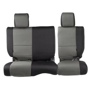 Smittybilt - Smittybilt NEOPRENE SEAT COVER SET FRONT/REAR - CHARCOAL 07 JK 4DR 471822 - Image 2
