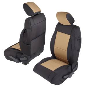 Smittybilt - Smittybilt NEOPRENE SEAT COVER SET FRONT/REAR - TAN 07 JK 4DR 471825 - Image 2